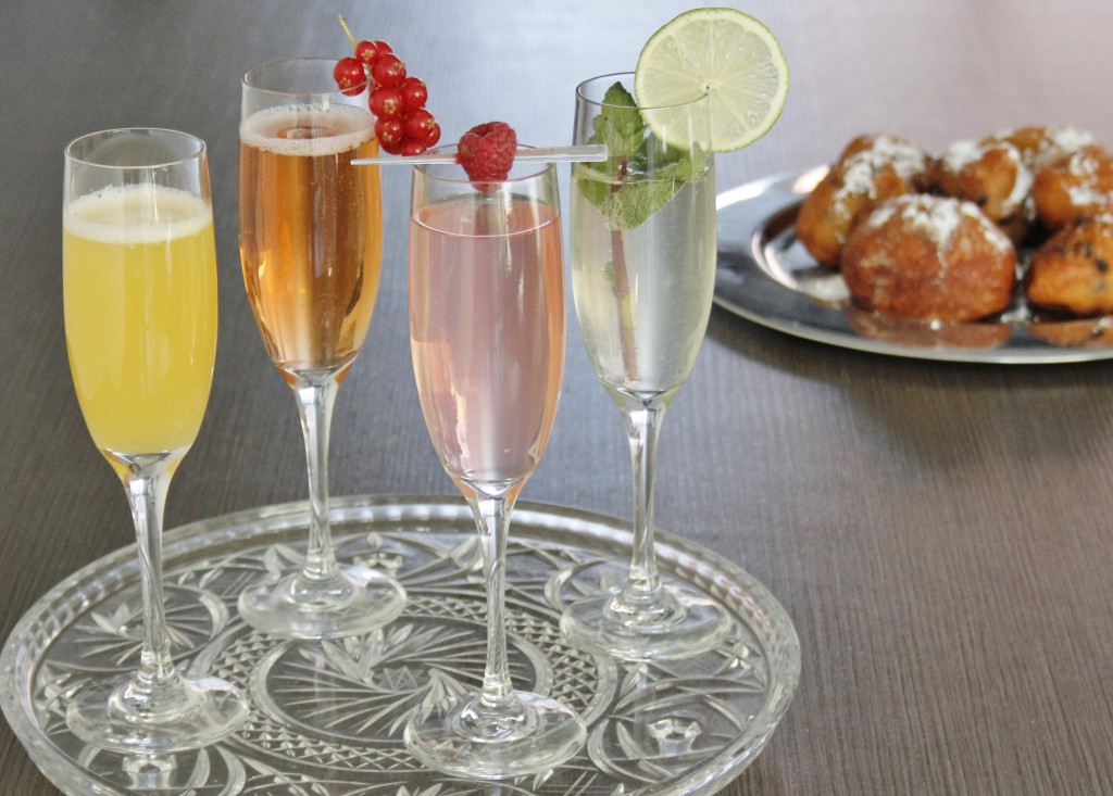 Champagne cocktails