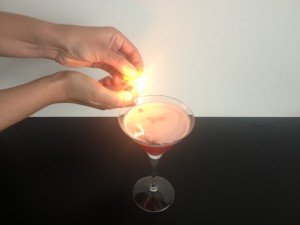 Cosmopolitan sinaasappelschil