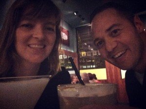 Drinking cocktails @Sips